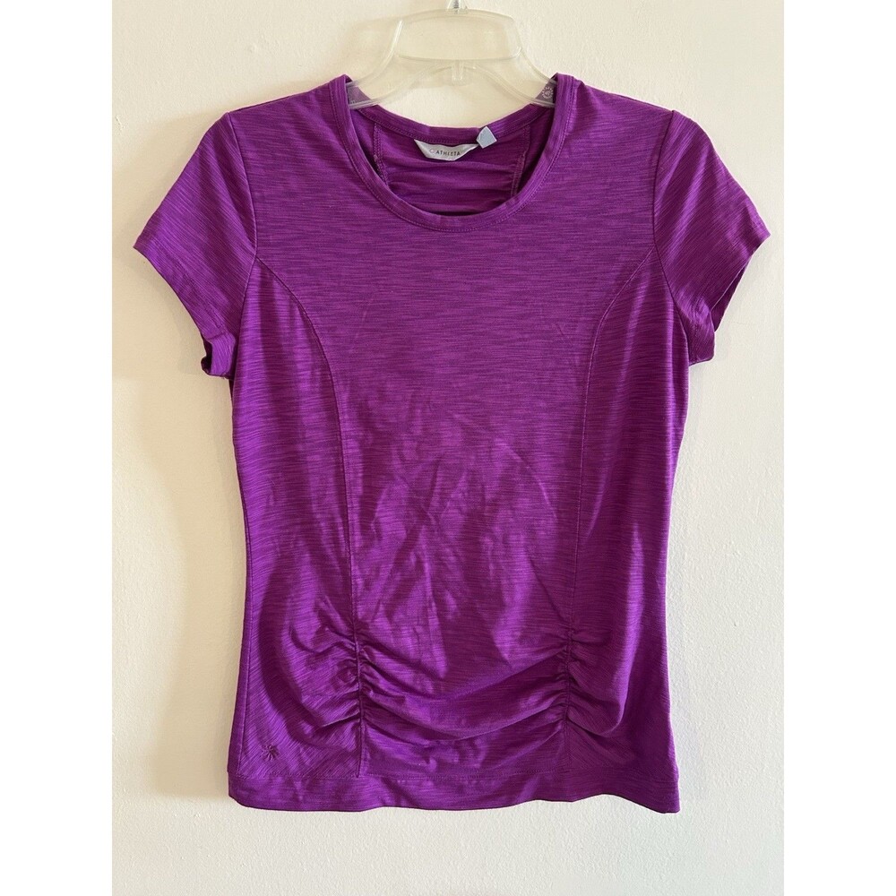 Athleta Women’s Trailhead Tshirt Purple Size S